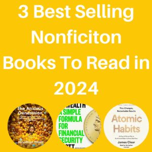 Read more about the article 3 Best selling nonfiction books to read in 2024